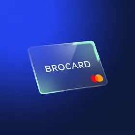 Виртуальная карта Brocard — MasterCard для рекламы